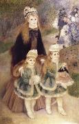 Pierre-Auguste Renoir Mother and Children USA oil painting artist